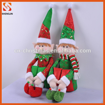 New christmas decorative plush toy christmas elf doll