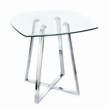 Chromed Frame Dining Table