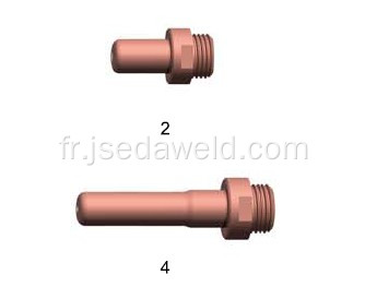 Électrode de découpe Plasma Cebora P70 1402/1368