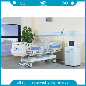 AG-BY009 Weighing Type 5 Functions electric foldable hospital beds