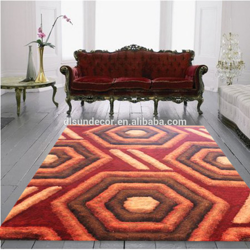 handmade polyester contemporary shaggy bedroom carpets