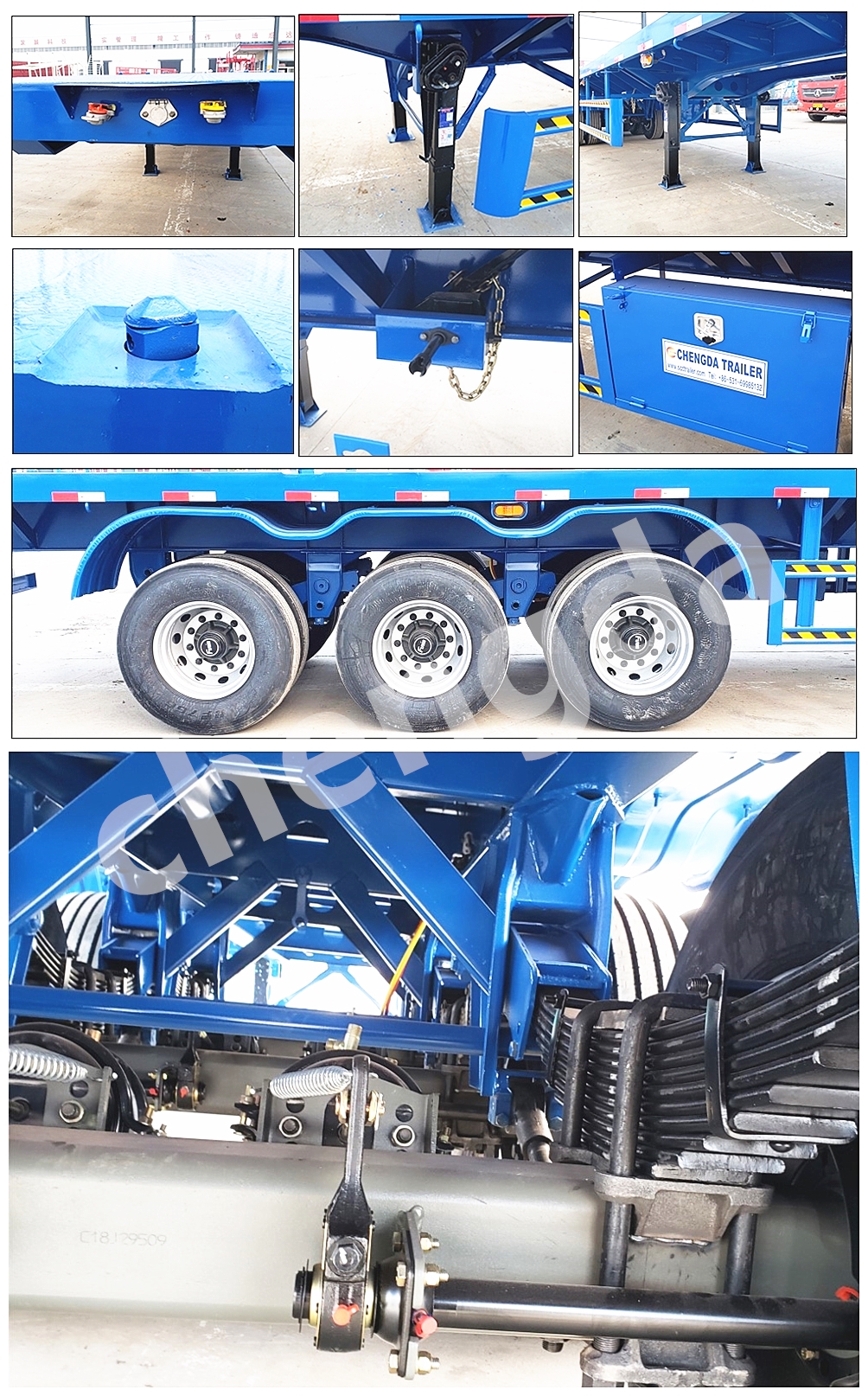 Specifications of Flatbed Trailers