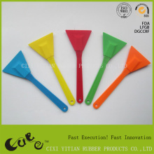 different kind of china wares colorful Cake pop decore silicone spatula set YT-S048