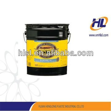 IML plastic injection gasoline pail