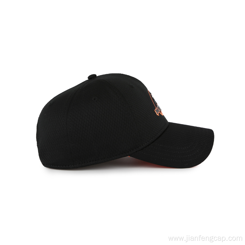 Blank quick dry baseball hat with TPU logo