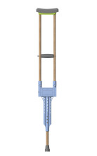 Comfortable Aluminum Axillary Crutch for Recovery