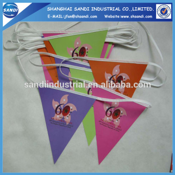 Custom PVC fabric bunting flags