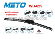 METO Universal car wiper with teflon with 8 adapters