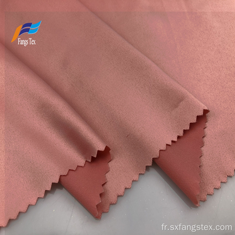 Tissu de satin de vêtement de dames de 100% polyester Spandex