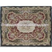 100% wool handmade aubusson needle point rugs