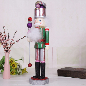 Custom life size fiberglass christmas nutcracker sculpture