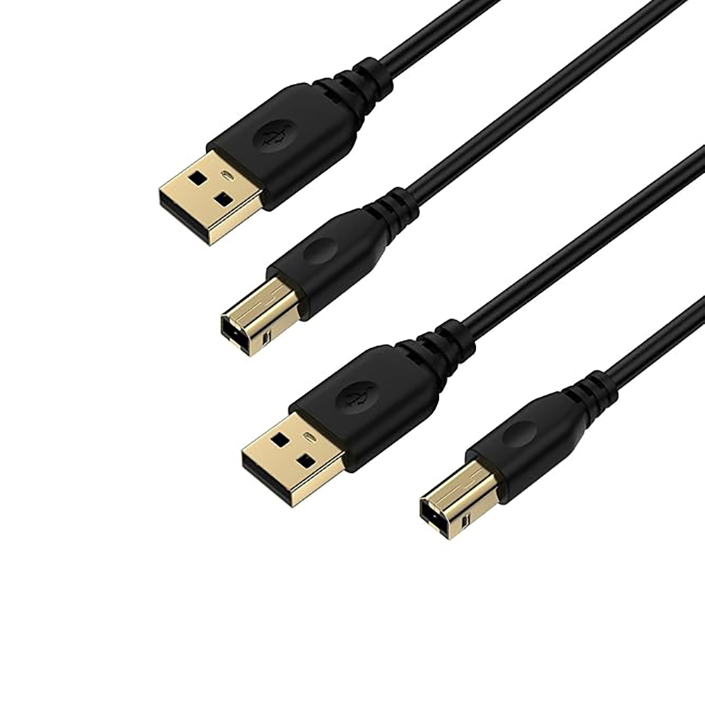 USB 0 Computer Cable: USB-A to USB-B Cable