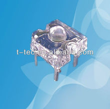 3mm flat red piranha led with high brightness