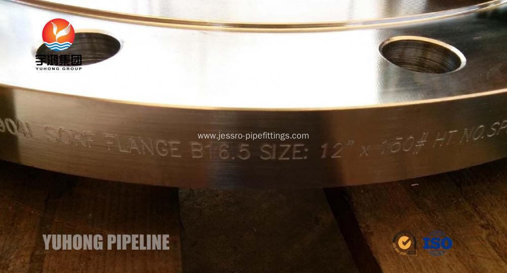 ASTM A182 F904L Lap Joint Flange 12" 150#