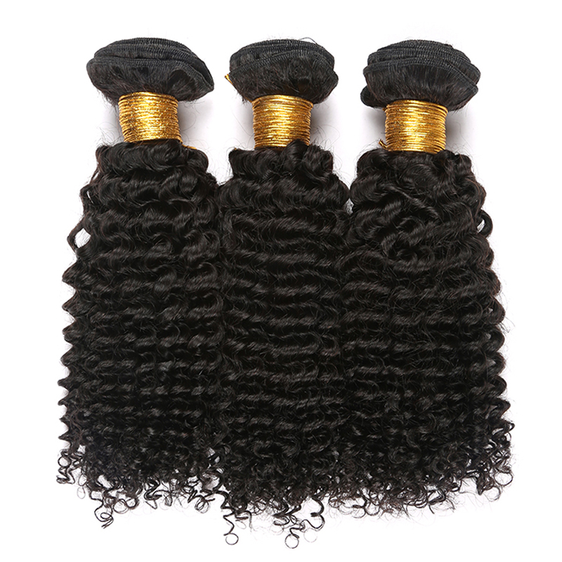 Wholesale raw unprocessed curly 100% brazilian human hair bundles, most popular kinky curly hair extensions for black women