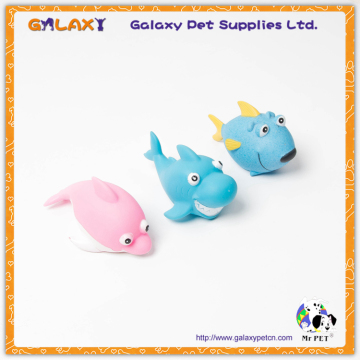 G-N-0007 Pet dog rubber small animal small fish toy