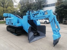 Underground Crawler Mucking Loader Machine