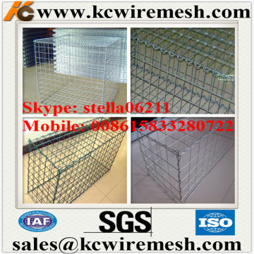 Factory!!!!!!!! Kangchen Galvanized PVC Welded Gabion/Hot Dipped Welded Gabion Basket