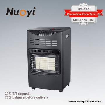 2016 new fashion ce approved promotion price electrical vented gas heaters for home