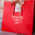 Custom Gold Hot Foil Logo Paper Gift Bag