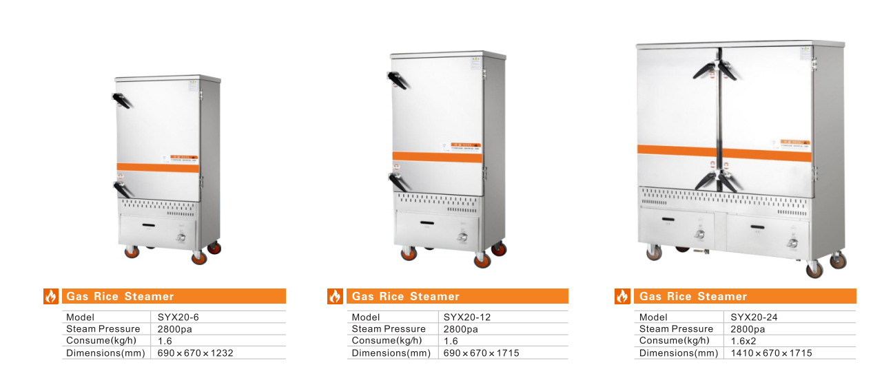 rice steamer Commercial kitchen utensils professional 12-disc steamer steaming rice cabinet gas steam cabinet