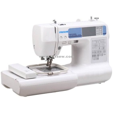Máquina de coser y bordar en el hogar