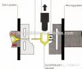 Plastikspritzen-Maschine / Servo-Haustierflaschen-Vorform, die Maschine herstellt