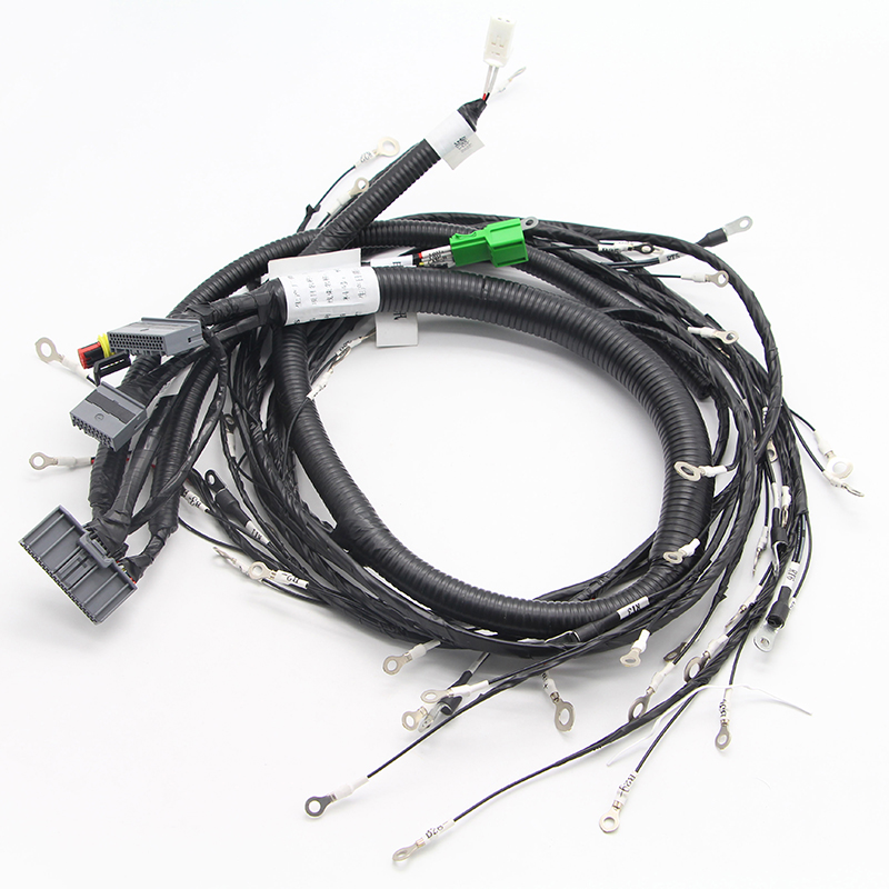 Complete Motor Radio Auto Wiring Harness met aangepaste 3.0 Pitch Dual-Row vrouwelijke behuizing of JST XH-connector