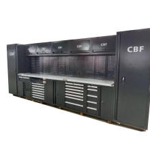 Industrial Metal Tool Cabinet for Workshop and Workbench