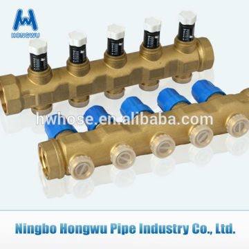 Drawn brass bar linear manifold