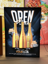 Exquisite One-sided Indoor Soft Film Advertising Light Box