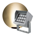 Alumínio IP65 Decorativa Spotlight Square Square Light