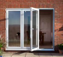 New Arrival Exterior Patio Customized PVC Bifold Doors