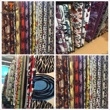 flock printing velvet upholstery fabric