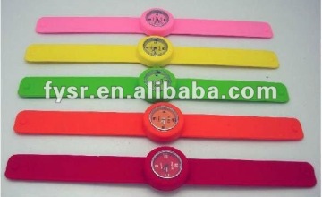 stylish silicone tape watch bracelet