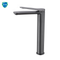Deck mounted single lever washbasin mixer tap
