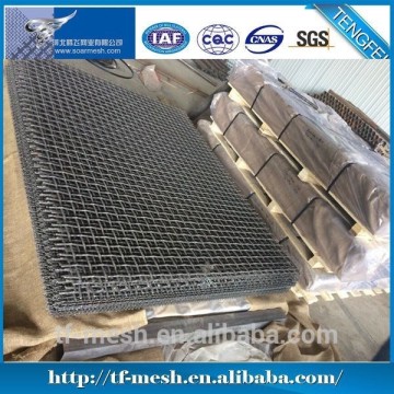 Wire screen with intercrimp mesh (square or rectangular opening ISO 9001)