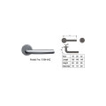 Stainless Steel Tube Door Handles with Classic Design