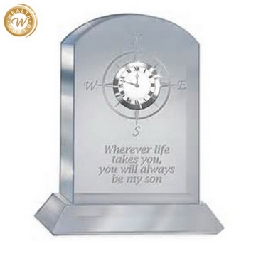 High quality unique crystal decorative clock