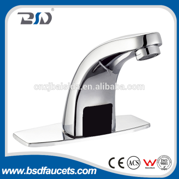 Brass hand free infrared electronic sensor faucet hot water tap