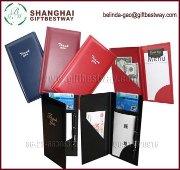 leather bill presenter