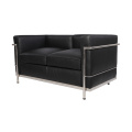 Replica leather Le corbusier LC2 loveseat