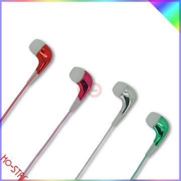 plastic earbud headphones soyle earphone Fashion portable midea player earphones cute earbud with mic