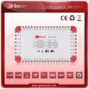 Multiswitch 16 output satellite multiswitch Cascadable Multiswitch MS-1716LC