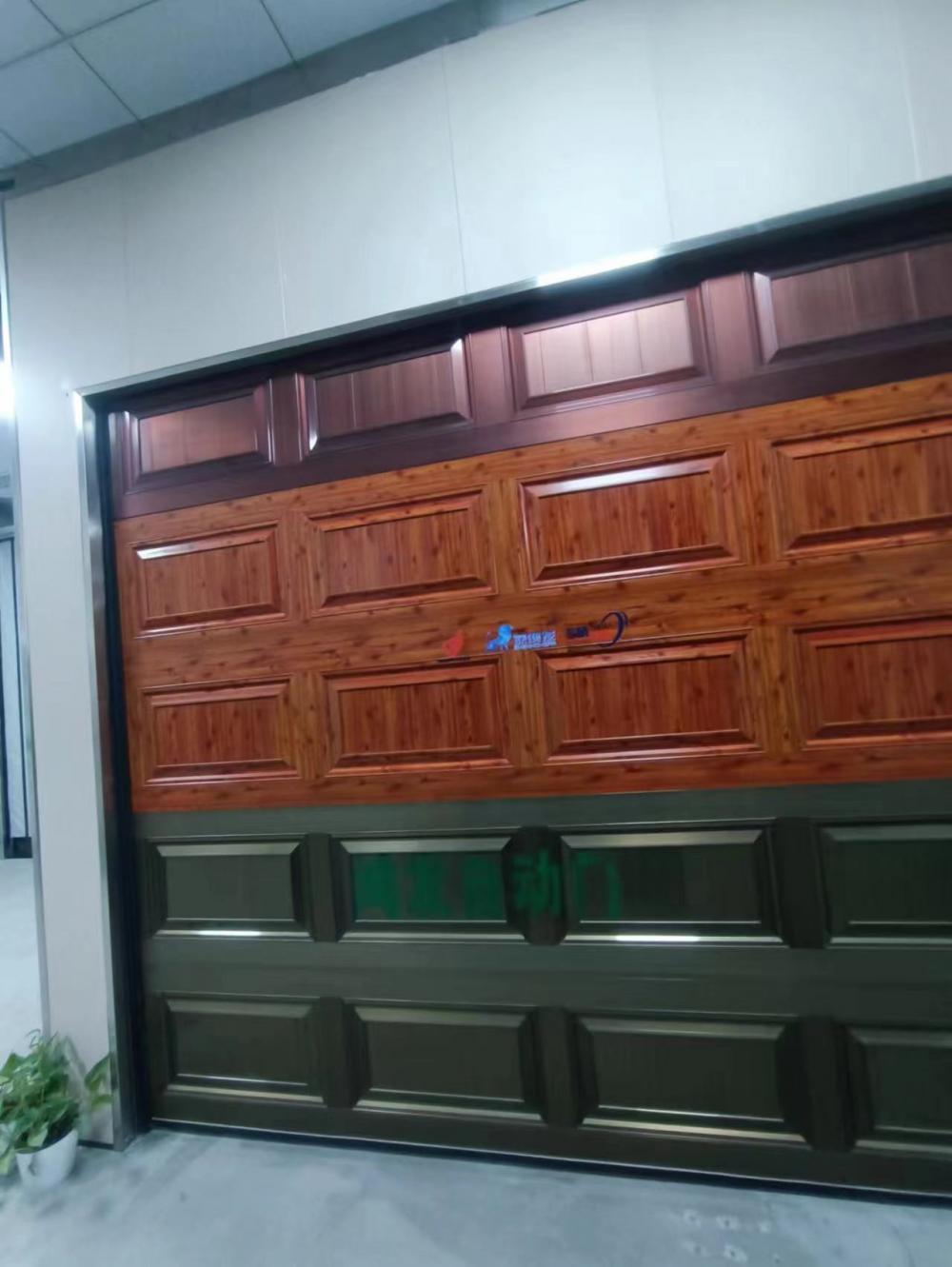 Anti-theft alarm function garage door
