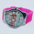 Fashion Girls Silicone Love Wristband Watches