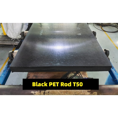 Black PET Plastic Plate Engineering Plate Cut