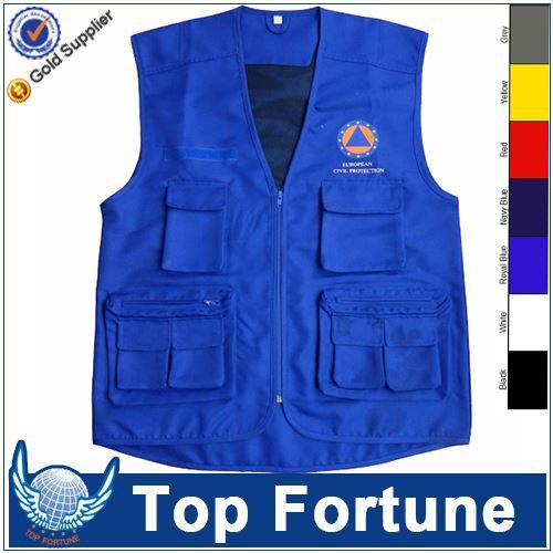 Provide OEM service 2014 new design girls red vest