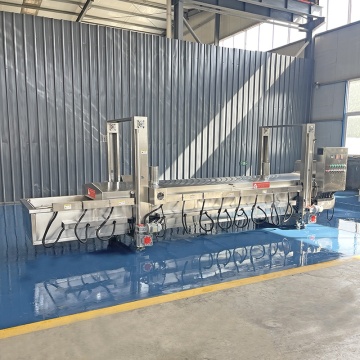 CE Certified Commercial Mozzarella Frying Machine - Continuous Chicken Nugget Frying Equipment