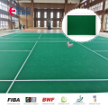 suelo de vinilo adhesivo alfombra de pista de bádminton suelo de plástico de pista de bádminton de alto rebote